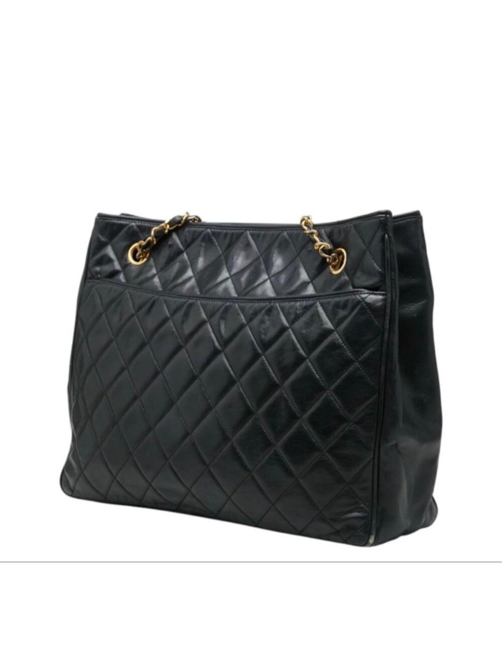 Chanel Quilted Chain Tote Shoulder - Picture 2 of 14